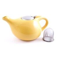 Жовтий чайник для заварювання Fissman 1,3л TP-9203.1300