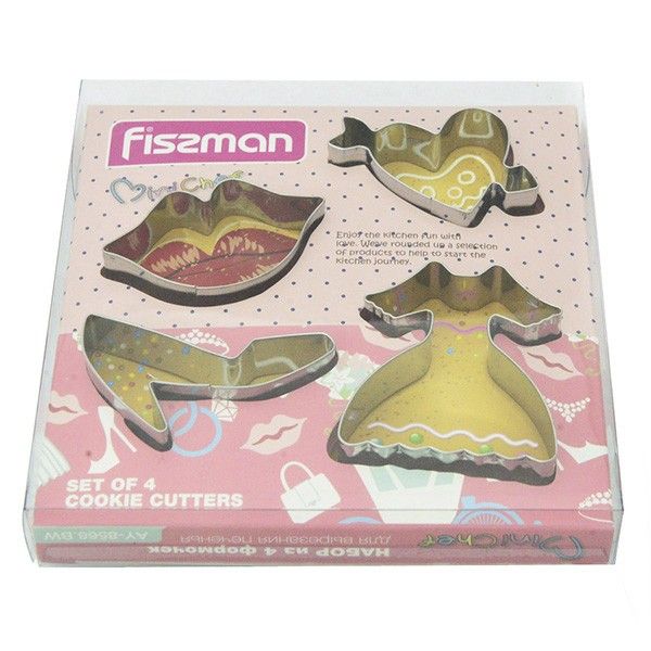 Форма для печива Fissman 4 шт. AY - 8568.BW