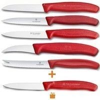 Комплект ножів Victorinox 5 шт + 1 в подарунок