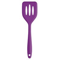 Лопатка силіконова міні Kitchen Craft з отворами фіолетова 710475-ф