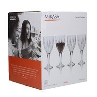 Набір гранованих келихів Kitchen Craft Mikasa Revel 370 мл 4 пр 5169949