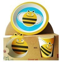 Набір дитячого посуду Fissman Бджілка 3 предмети 9494