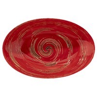 Блюдо овальне Wilmax Spiral Red WL - 669240 / A