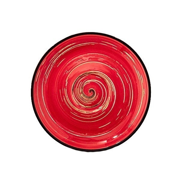 Блюдце Wilmax Spiral Red 12 см WL - 669234 / B