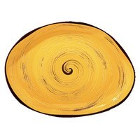 Блюдо Wilmax Spiral Yellow 33 х 24,5 см WL - 669442 / A