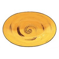 Блюдо Wilmax Spiral Yellow 25х16, 5х6 см WL - 669440 / A