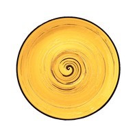 Блюдце Wilmax Spiral Yellow 12 см WL - 669434 / B