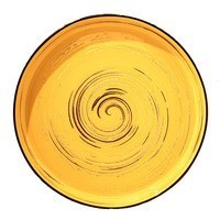 Тарілка Wilmax Spiral Yellow 23 см WL - 669419 / A