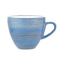 Чашка кавова Wilmax Spiral Blue 110 мл WL - 669634 / A