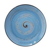 Тарілка Wilmax Spiral Blue 23 см WL - 669613 / A