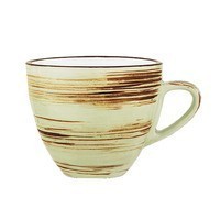 Чашка кавова Wilmax Spiral Pistachio 110 мл WL - 669134 / A