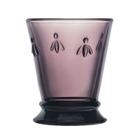 Склянка для води La Rochere Abeille aubergine 260 мл 00612108