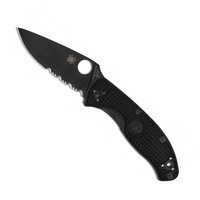 Складаний ніж Spyderco Tenacious Black Blade FRN 19,7 см C122PSBBK