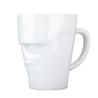 Чашка Tassen Grumpy 350 мл білий фарфор