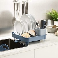 Комплект Joseph Joseph Регульована сушарка для посуду + Набір кухонних приладів + 6 шт