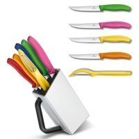 Набір кухонних ножів Victorinox Swiss Classic Utility Block 7 пр 6.7127.6L14