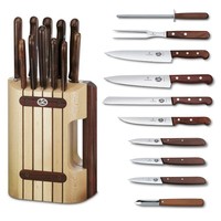 Набір ножів Victorinox з дерев'яною підставкою 12 ін. 5.1150.11