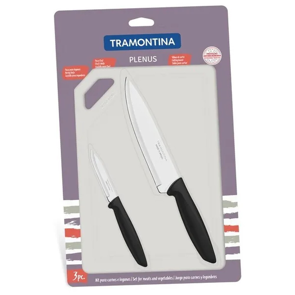 Набір ножів Tramontina Plenus 3 пр 23498/014