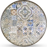 Тарілка Wilmax Vintage Mosaic Graphics обідня кругла 25 см WL-671305 / A