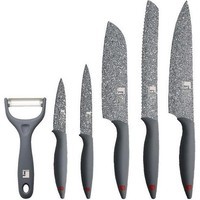Набір ножів Bergner Star, 6 предметів (BG-39325-GY)