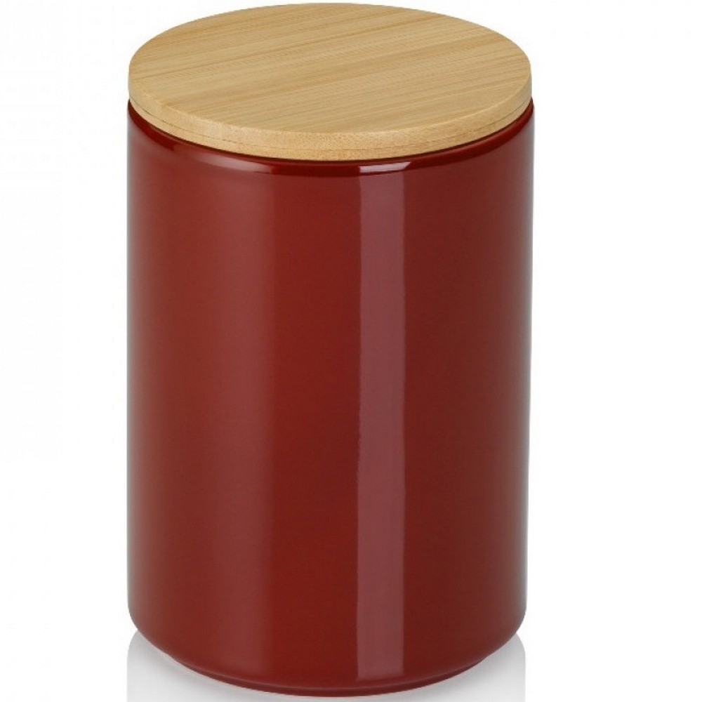 Ємність для зберігання сипучих Kela Cady, діаметр 10 см, 0,8 л, червона 15270